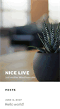 Mobile Screenshot of nicelive.info